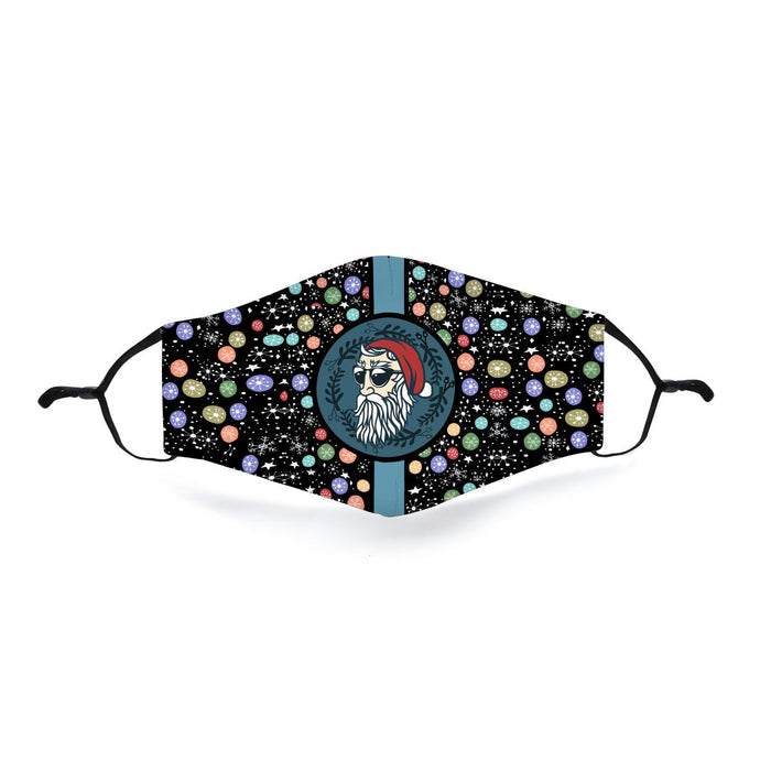 Wholesale Custom Printed Reusable Face Masks with PM2.5 Filter for Christmas