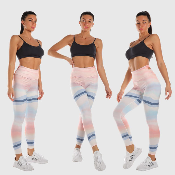 Colorfulsub Custom Yoga Leggings, Printed Leggings for Ladies Fitness