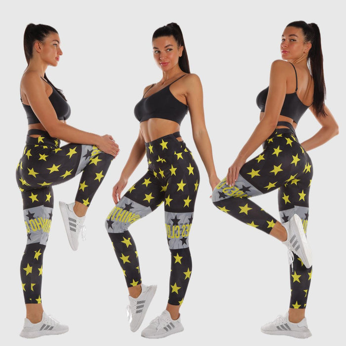 Colorfulsub Custom Yoga Leggings, Printed Leggings for Ladies Fitness